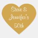 Search for 50th anniversary seals stickers Heart