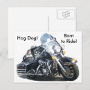 Search for dog on motorcycle postcards Dogs