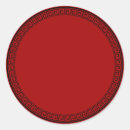 Search for circle frame stickers Red