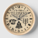 Search for vintage telephone clocks Retro