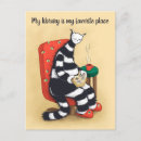 Recherche de chat livre cartes postales Amant de livre