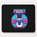 Search for 80s party mousepads Insert coin