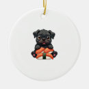 Search for black pug ornaments Dog