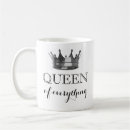 Search for queen of everything mugs Kitchen