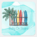 Search for surf board stickers Palm tree