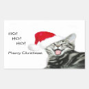 Search for kitten christmas stickers Tabby