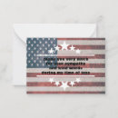 Search for army thank you cards Funeral