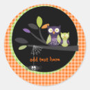 Search for owl on branch stickers Baby