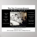 Search for the 10 commandments posters Inspirational