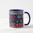 Search for knit pattern mugs Merry christmas