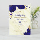 Recherche de famille royale invitations Bleu royal