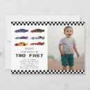 Search for racecar birthday invitations Second