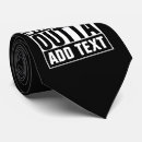 Search for quote ties Black and white