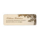 Search for rustic bridal shower return address labels Leaves