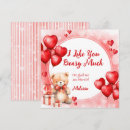 Search for cute bear valentines day cards School