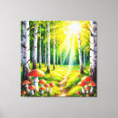 Search for birch tree forest canvas prints Trees