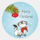 Search for red cat stickers Kitten