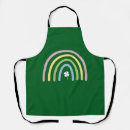 Search for four leaf clover aprons Irish