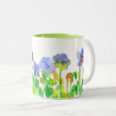 Search for purple wildflowers mugs Watercolor flowers