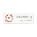 Recherche de poppies return address labels Moderne