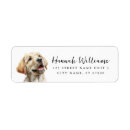 Search for labrador retriever return address labels Puppy