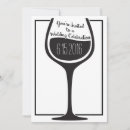 Search for wine glass wedding invitations Champagne