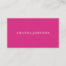 Recherche de fuchsia cartes visite Féminin