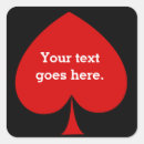 Recherche de spad autocollants Poker