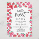 Search for watermelon baby shower invitations Summer