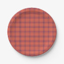 Search for autumn plaid plates Tartan