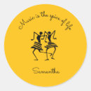 Search for dancers silhouette stickers Elegant