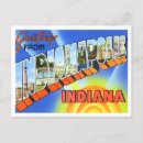 Search for indianapolis postcards United states of america