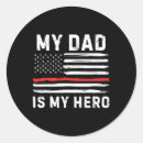 Search for my dad is my hero stickers Dads