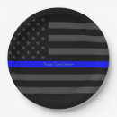 Search for thin blue line plates Us flag