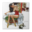 Recherche de noël vintage carreaux Rétro