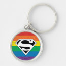 Search for superman shield keychains Rainbow