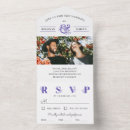 Search for purple and white wedding invitations Floral