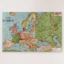 Search for european map puzzles Vintage