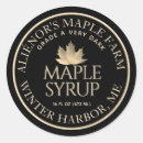 Search for name here labels Maple leaf