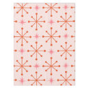 Search for pink and orange tablecloths Retro