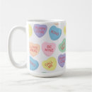 Search for conversational heart mugs Xoxo