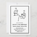 Recherche de funny anniversaire invitations Noir et blanc