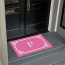 Search for greek key doormats Monogrammed