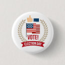 Search for vote day buttons America
