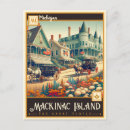 Search for mackinac island michigan postcards Retro