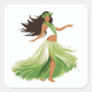Search for grass skirt stickers Hula