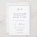 Recherche de initiales mariage invitations Traditionel