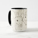 Search for pen drawing mugs Black and white