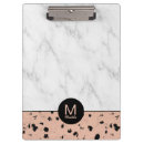 Search for rose gold business clipboards Girly