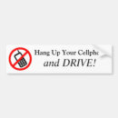 Search for phone bumper stickers Hang up and drive